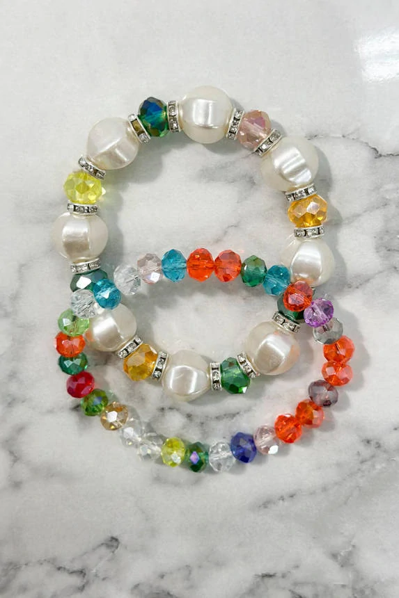 Set dvoch dámskych náramkov Sally