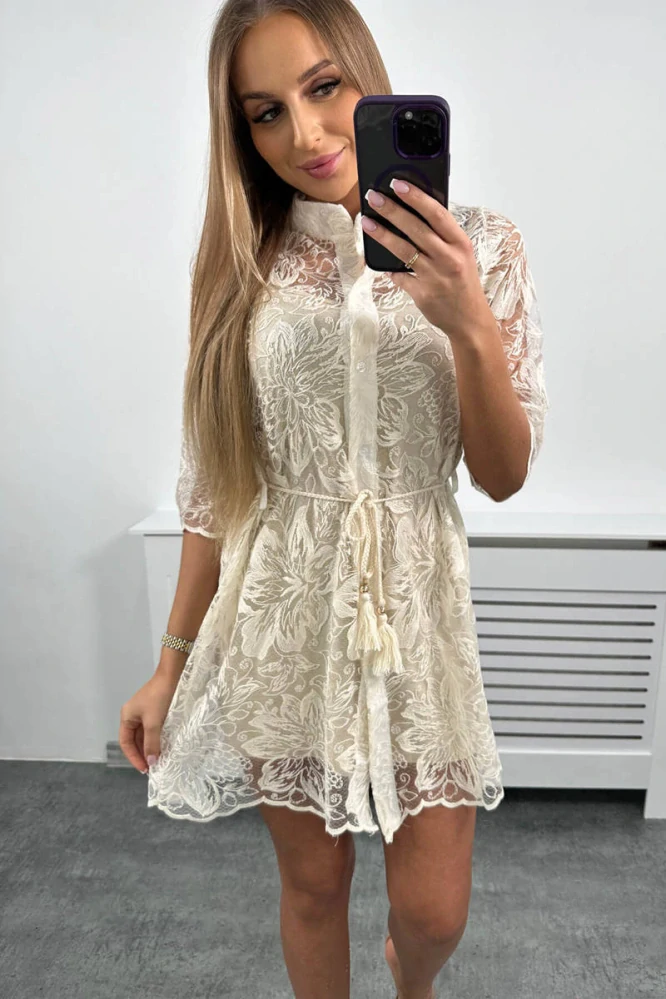 Dámske čipkované šaty INGA